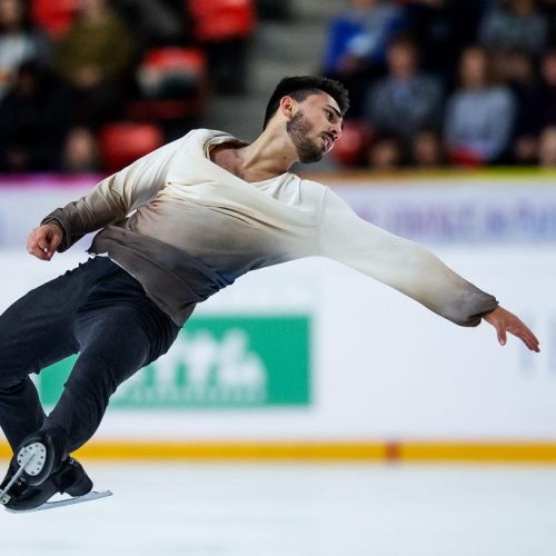 Kevin Aymoz (FRA) at the ISU World Figure Skating Championships 2019©International Skating Union (ISU) 2
